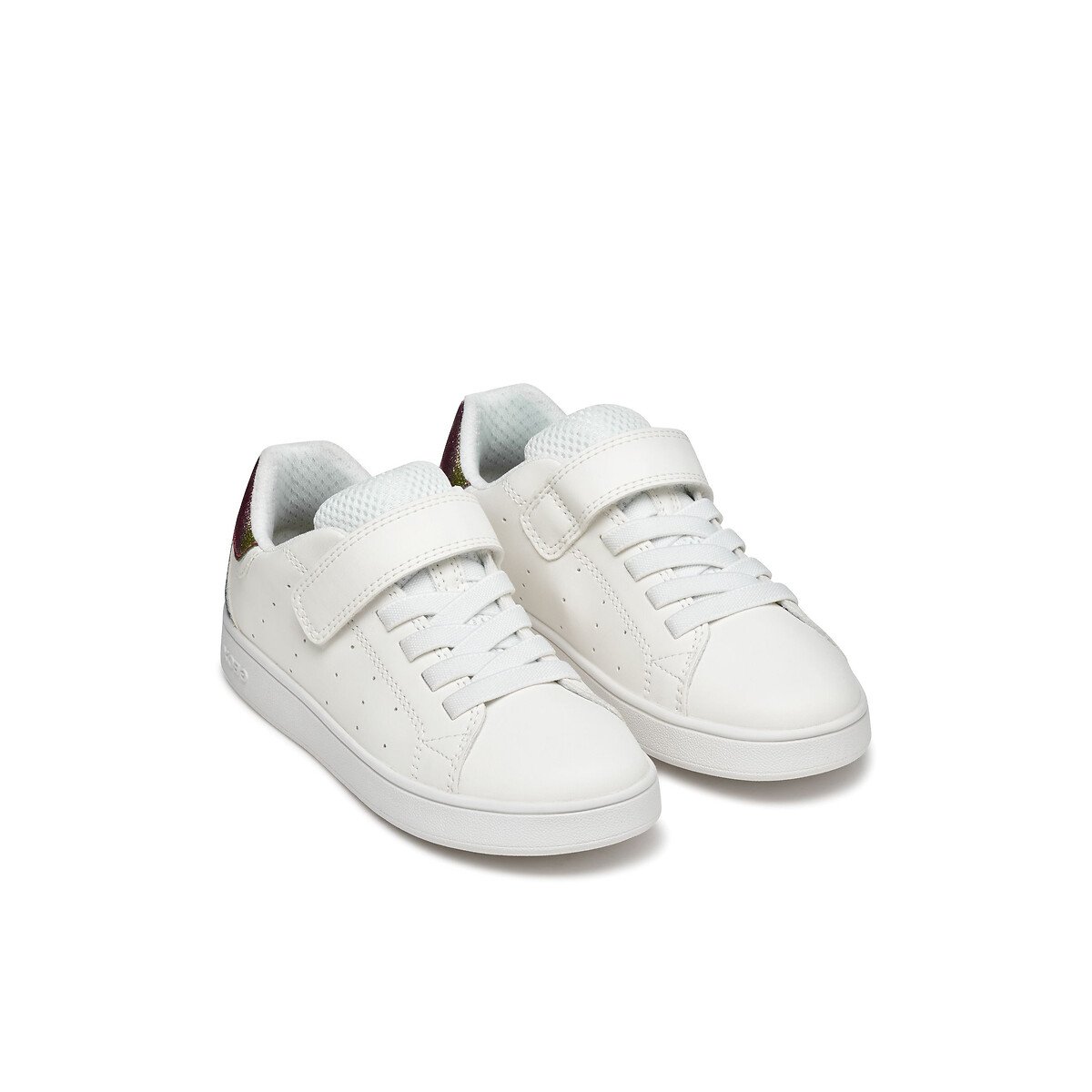 Geox Eclyper Breathable Trainers White Size 30 (11.5) Kids