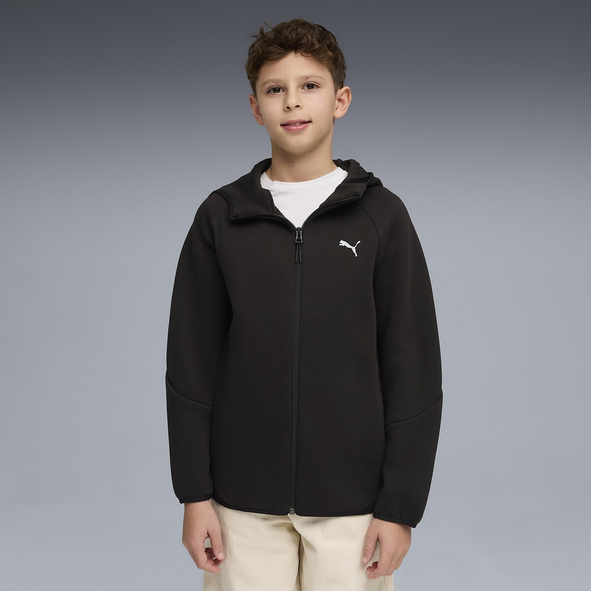 Puma Zip-Up Hoodie Black Size 9