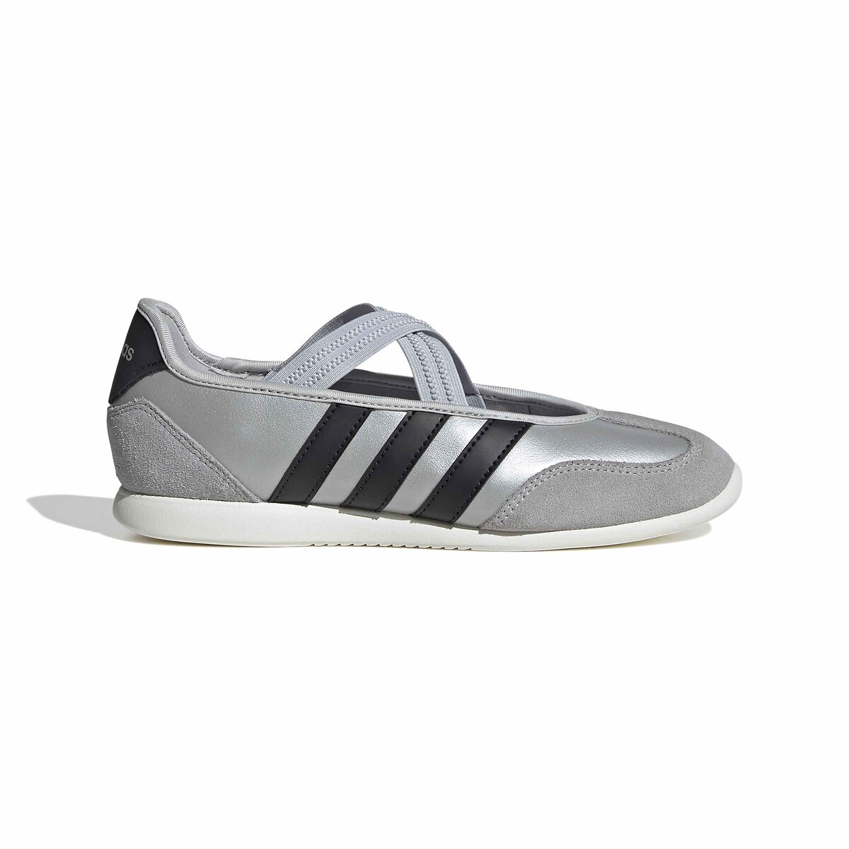 Adidas Sportswear Barreda Mary Jane Ballet Pumps Women's Silver-Coloured Size 38 (5)