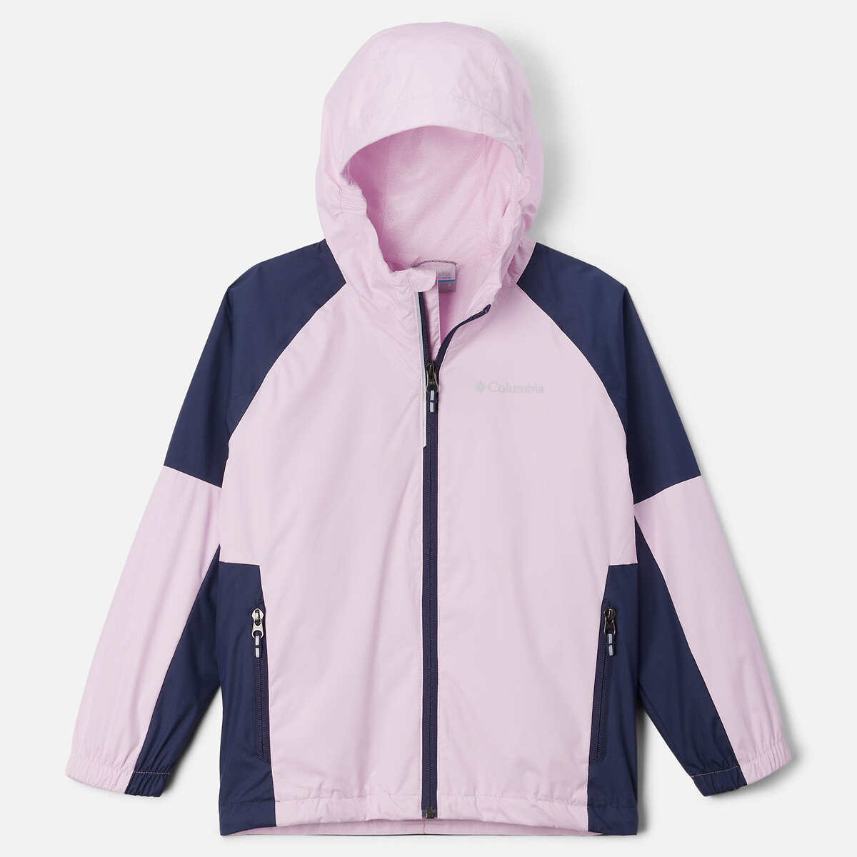 Columbia Hooded Waterproof Jacket Pink/Navy 18Y (168Cm)