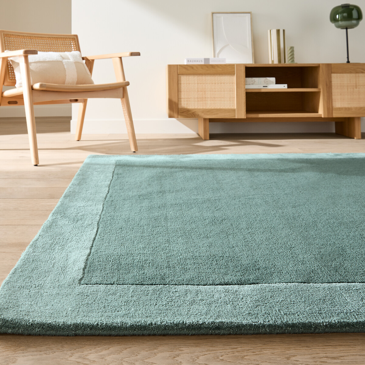 LA REDOUTE INTERIEURS Vloerkleed in wol en viscose, Duoma