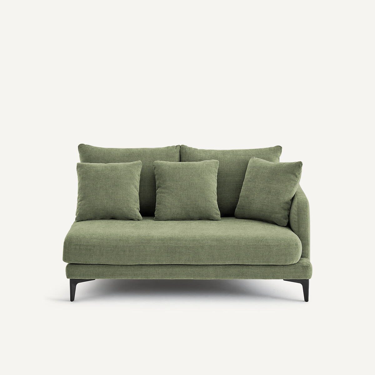 EMMANUEL GALLINA X AM.PM Halve bank, 2-zit van polyester en katoen, MODERNISTE
