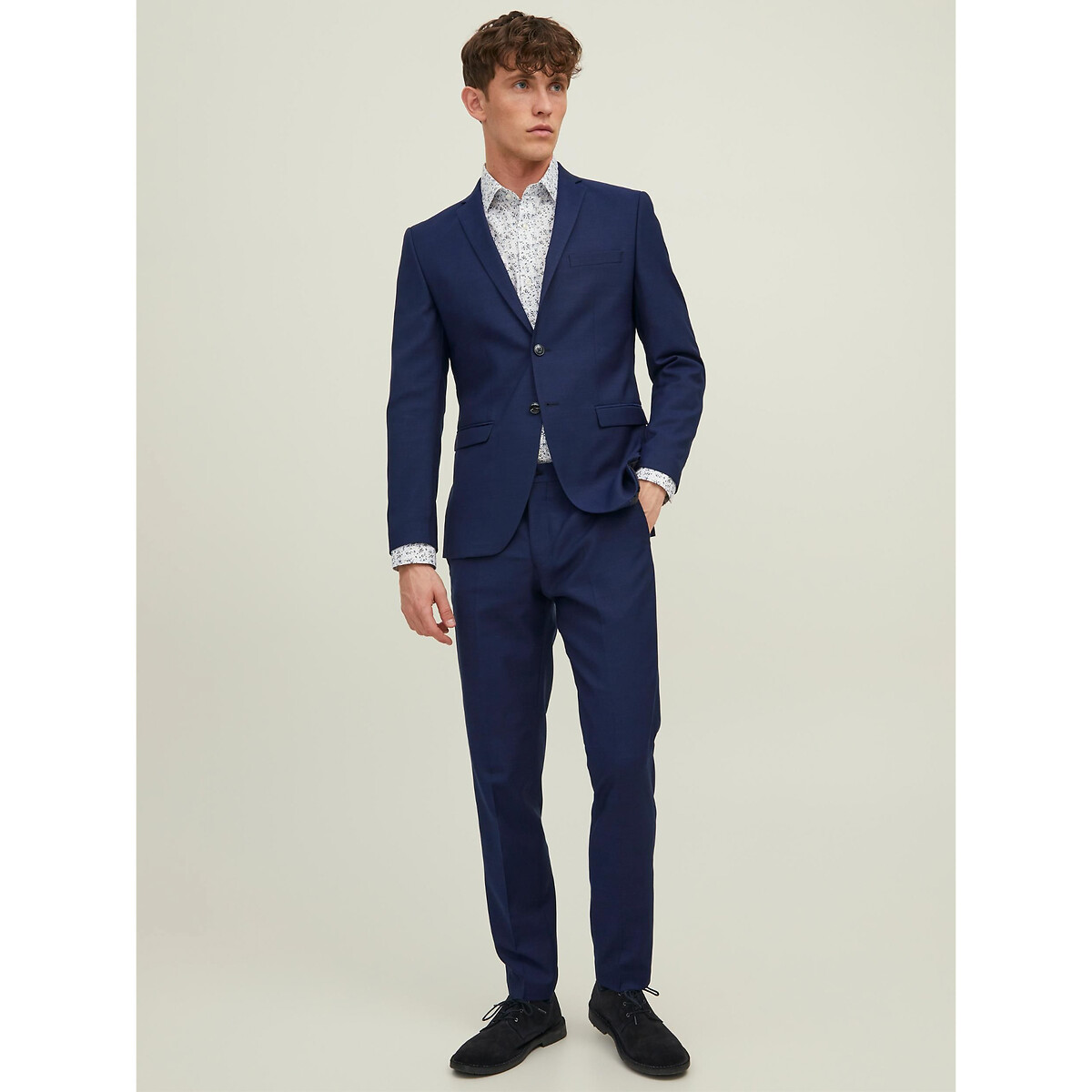 Jack & Jones Conjunto de traje de dos piezas Jprsolaris. Talla 52. Color Azul
