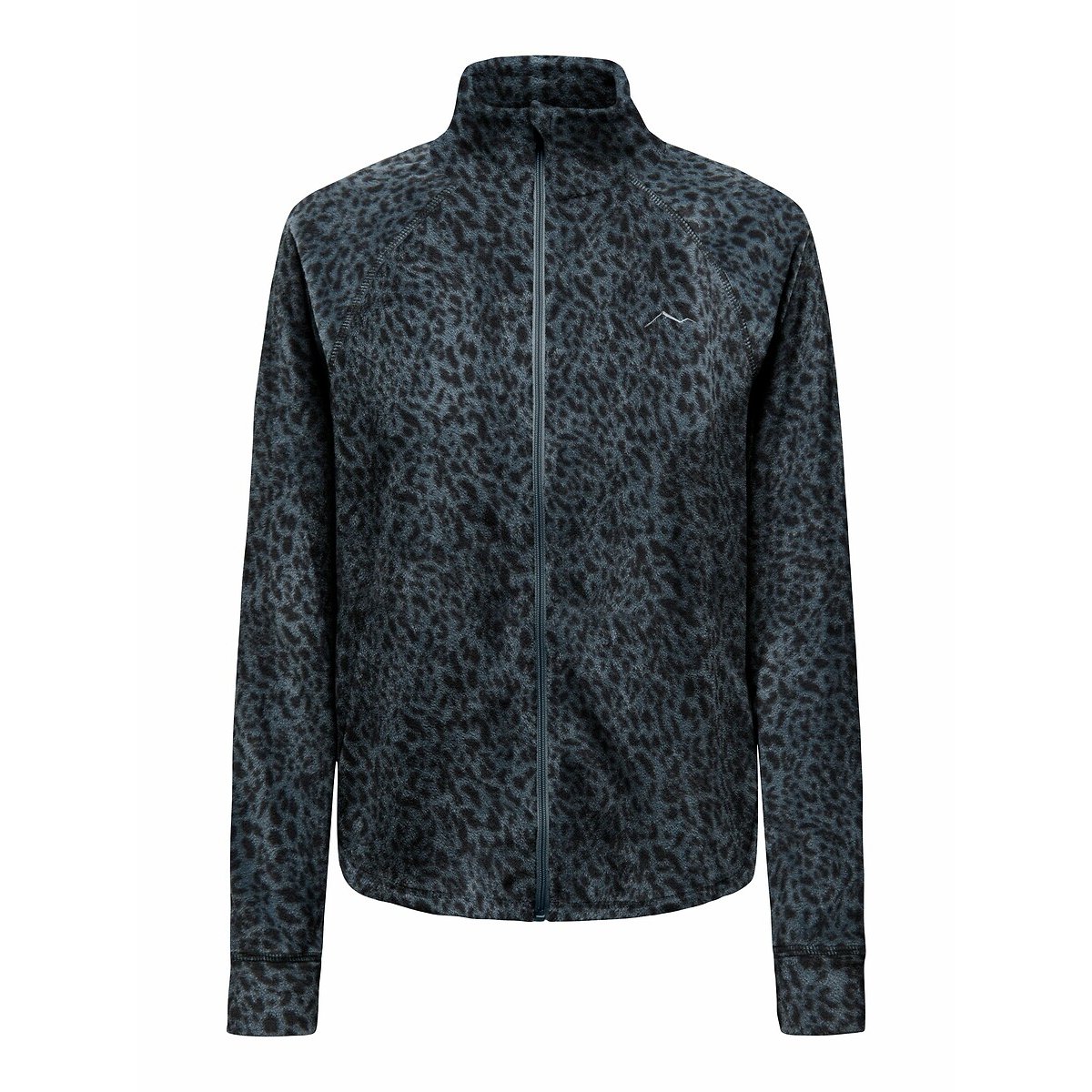 Only Play Zip-Up Fleece Women's Leopard Print Medium