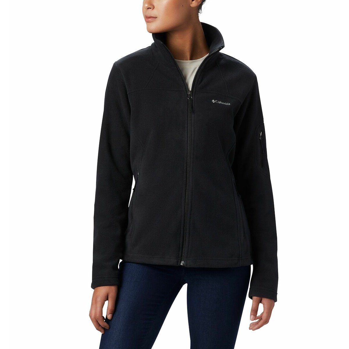 Columbia Fast Trek™ Ii Fleece With Zip Fastenintg Women's Black Small