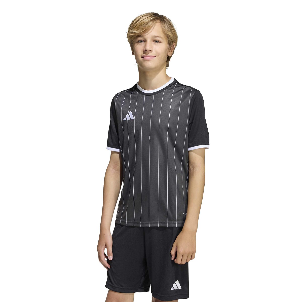 Adidas Performance Short Sleeve Football T-Shirt Black Size 13