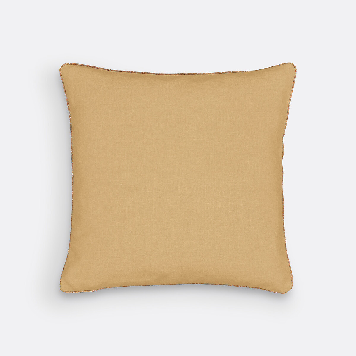 La Redoute Interieurs Onega Cushion Cover Unisex Sand Medium