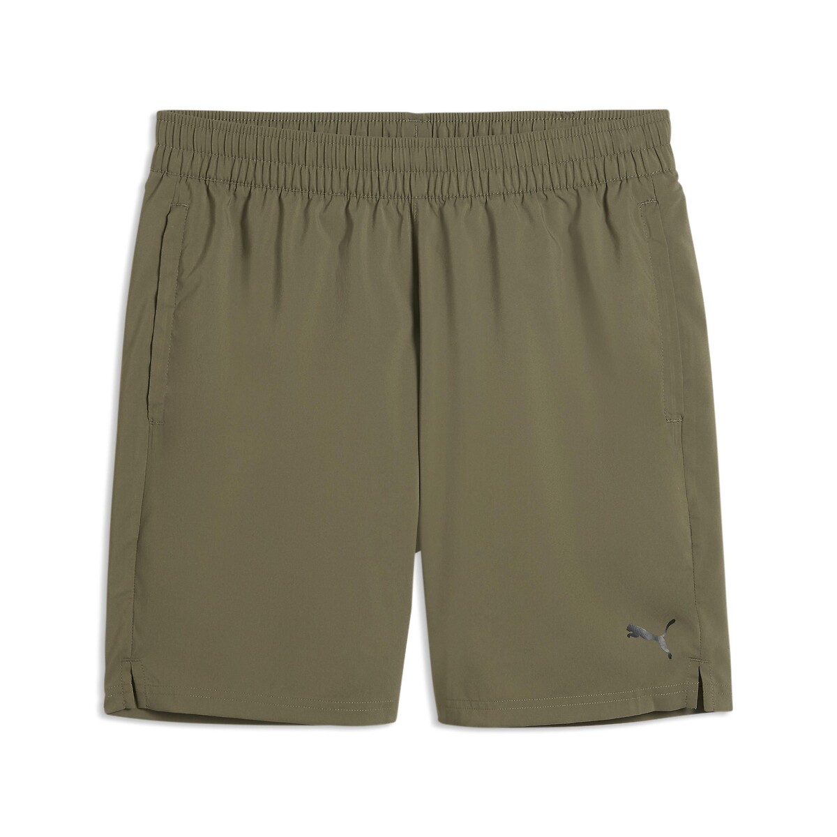 Puma Training Shorts With Pockets Men's Khaki Green Small