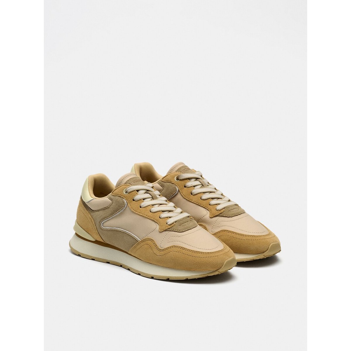 Hoff City Suede Trainers Women's Beige Size 38 (5)