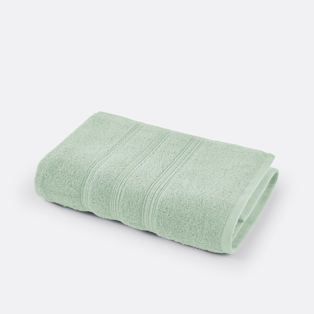 La Redoute Interieurs Organic Terry Cloth Bath Sheet Unisex Aquamarine Medium