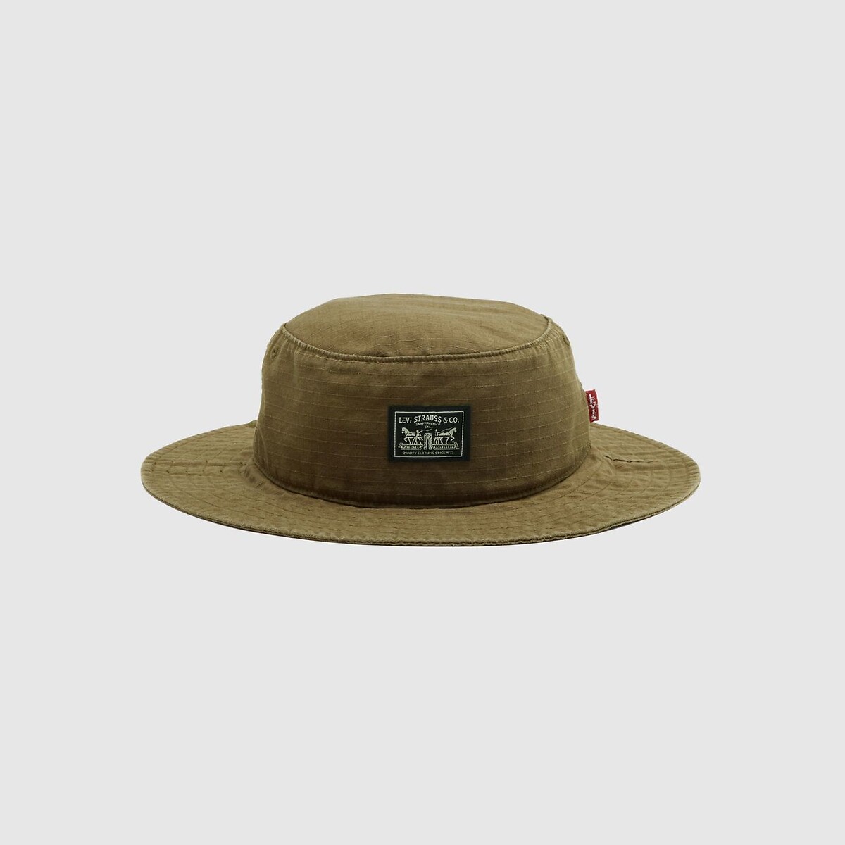 Levi's Festival Drawstring Bucket Hat Men's Khaki Small