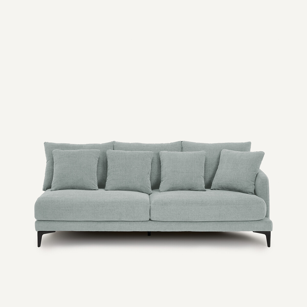 EMMANUEL GALLINA X AM.PM 3-zits halve bank van gevlochten polyester, MODERNISTE, ontwerp Emmanuel Gallina