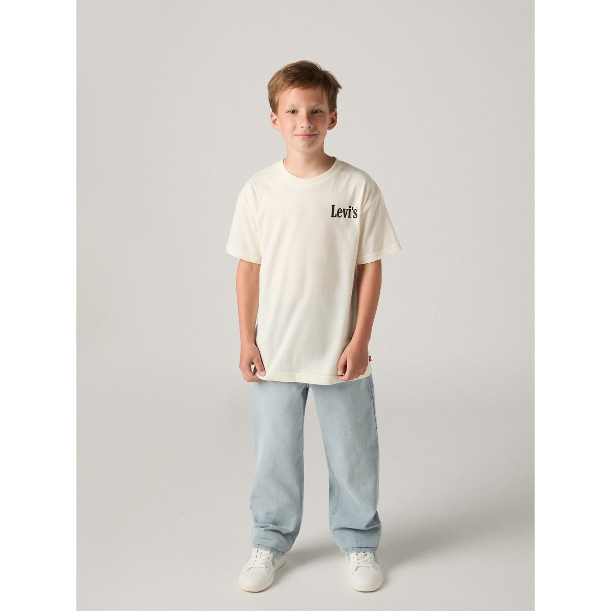 Levi's Kids Printed Short Sleeve T-Shirt Ecru 10Y (138Cm)