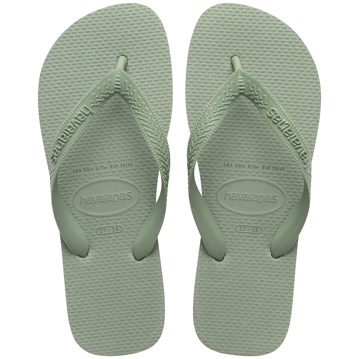 Havaianas Hav Top Senses Flip Flops Women's Green Size 37