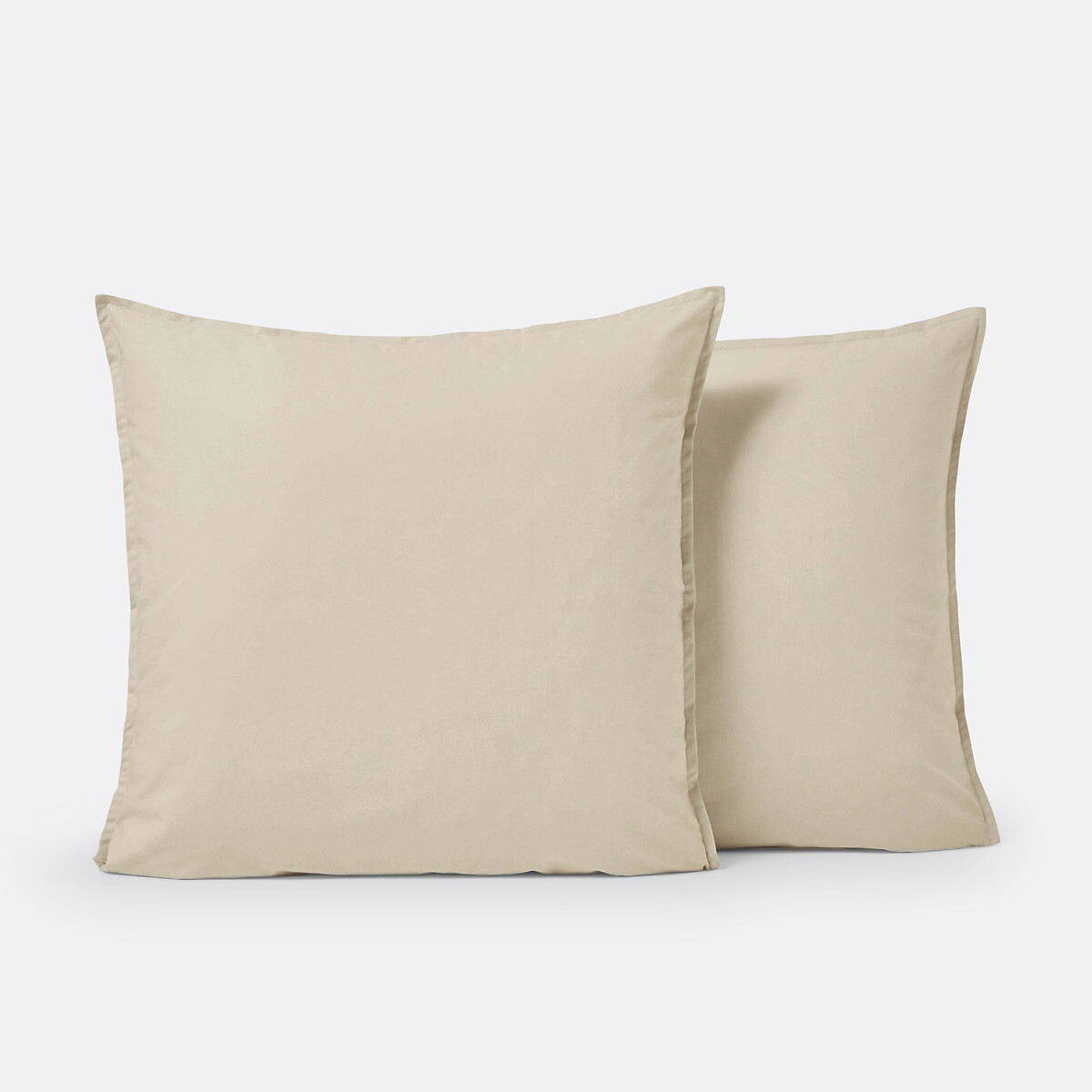 Taie D'oreiller Unie Percale De Coton Bio Scenario — vue 3