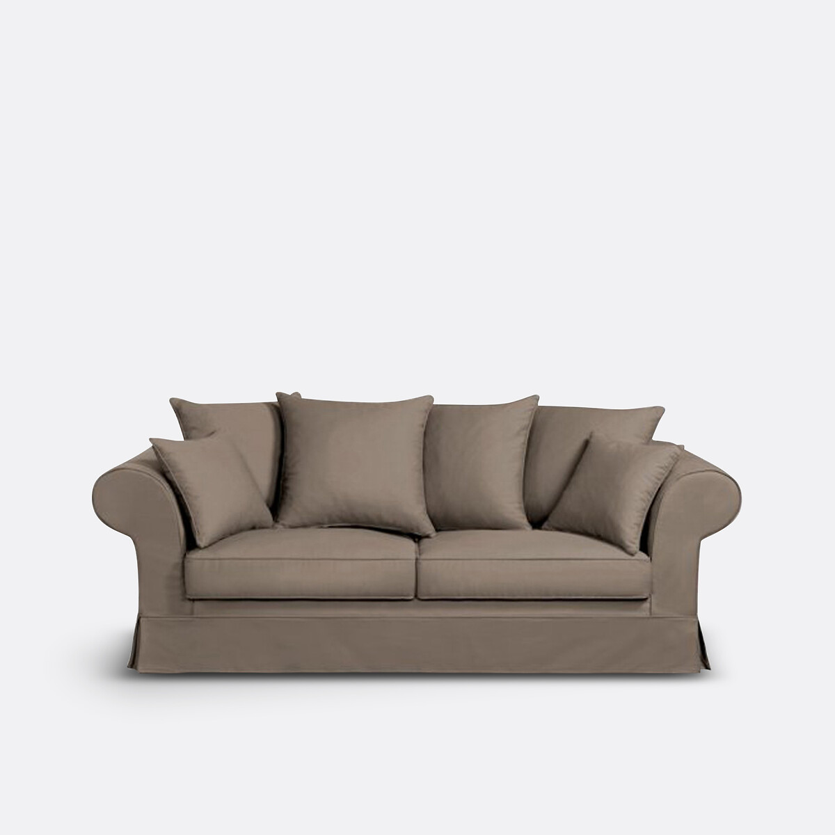Sofá cama para 2, 3 o 4 plazas, Comfort Bultex®, desenfundable, algodón, ADELIA. Talla 4 plazas. Color