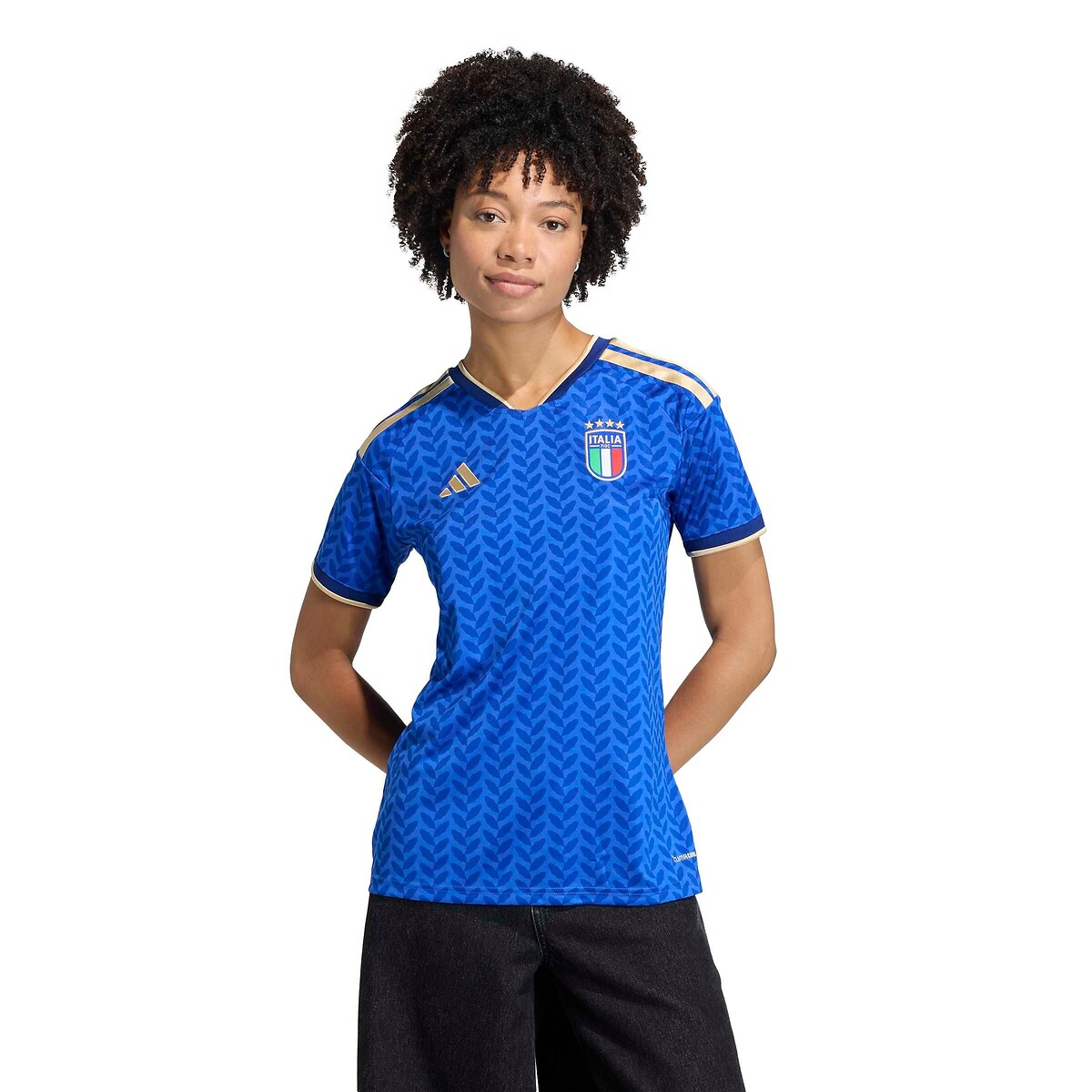 Adidas Performance Italy 2026 Home Replica Jersey Women's Blue Medium
