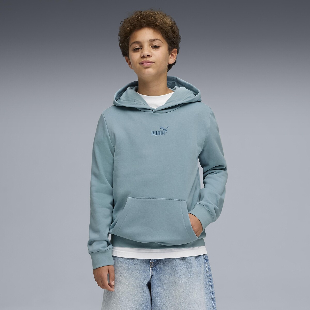 Puma Hoodie Blue Size 7