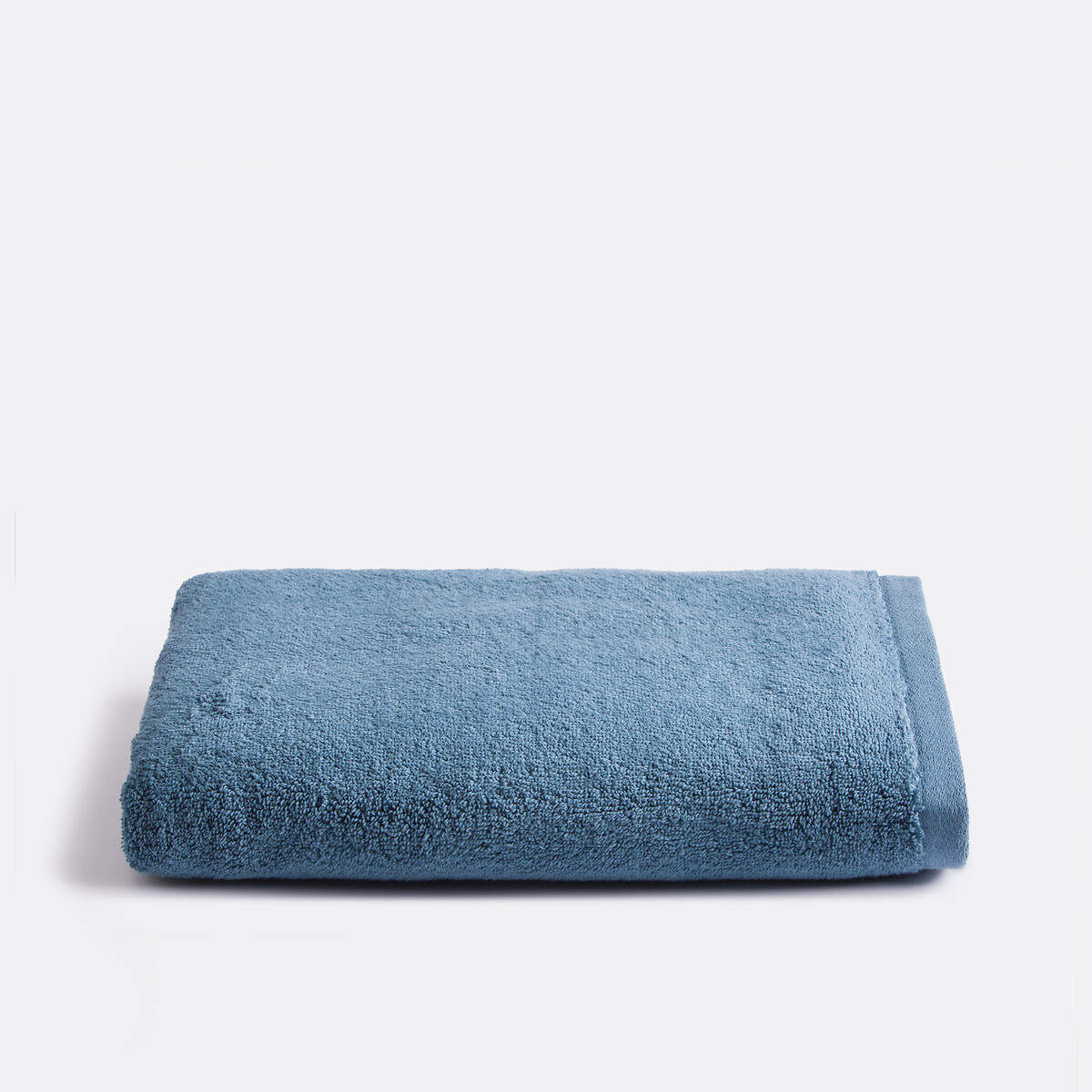 La Redoute Interieurs Talmont Soft Bath Towel 500G/M2 Unisex Prussian Blue Medium