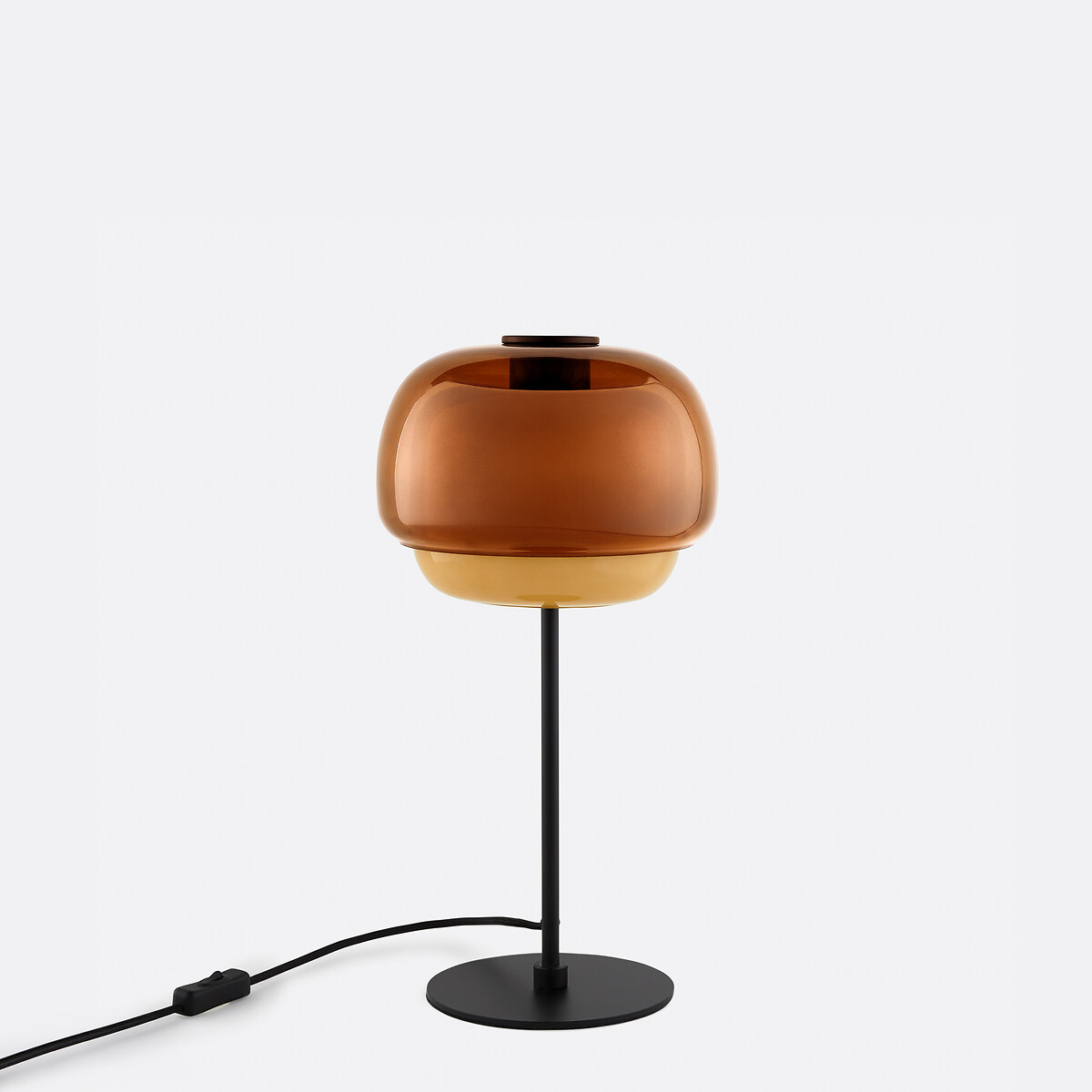 LA REDOUTE INTERIEURS Tafellamp van gekleurd glas, KINOKO