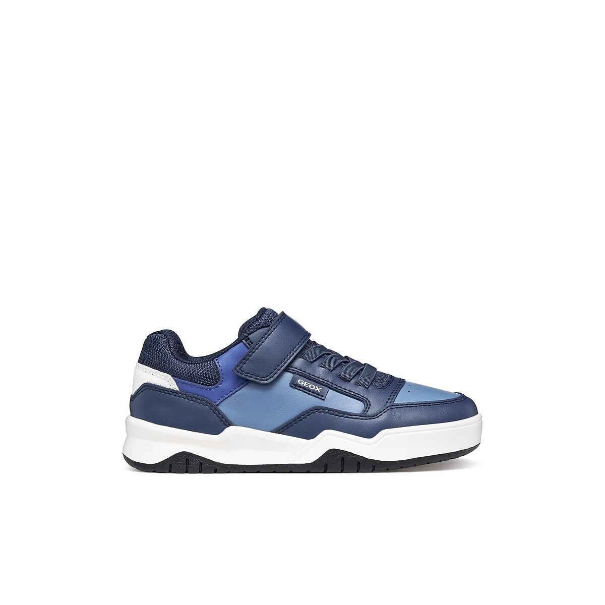 Geox Perth Breathable Trainers Navy Blue Size 36 (3.5) Kids