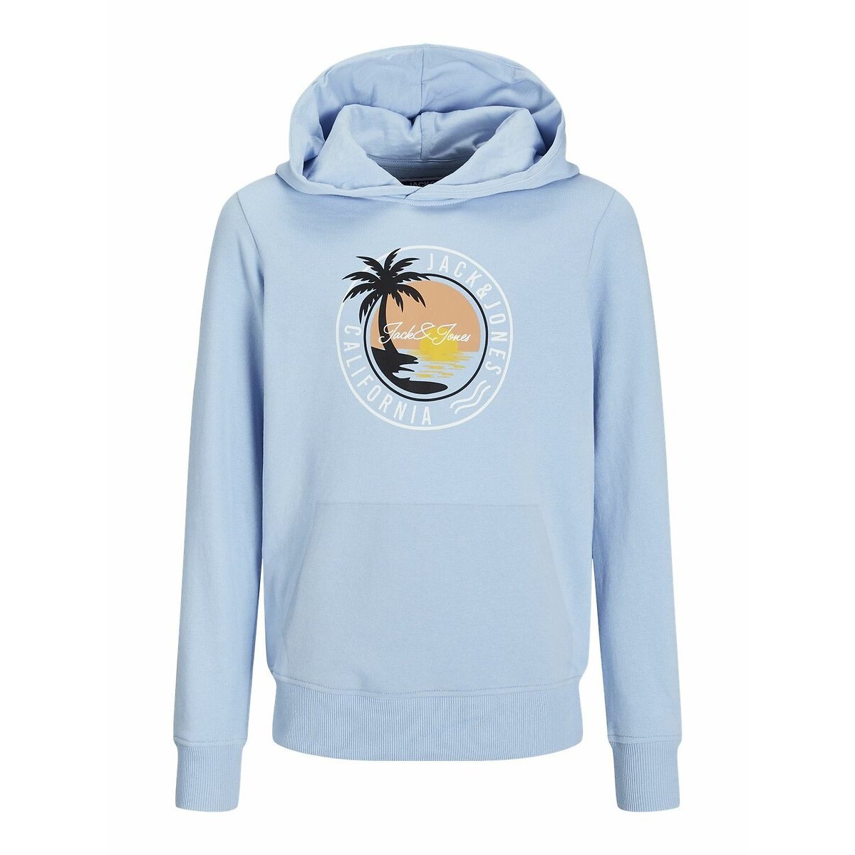 JACK&JONES JUNIOR Bedrukte fleece hoodie