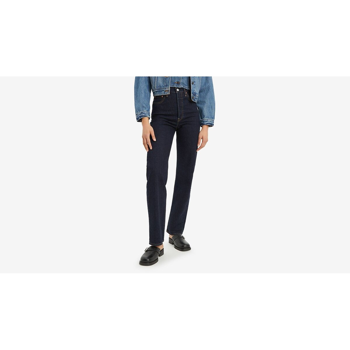 Levi's Women's Course Ribcage Full Length Jeans W31 L30