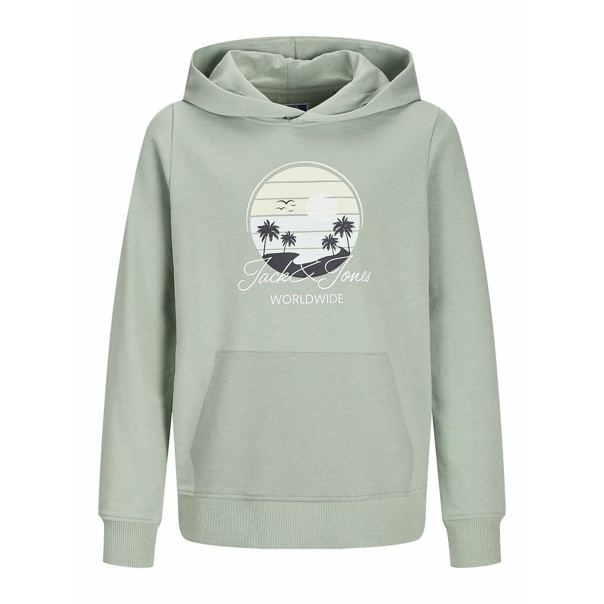 JACK&JONES JUNIOR Bedrukte fleece hoodie