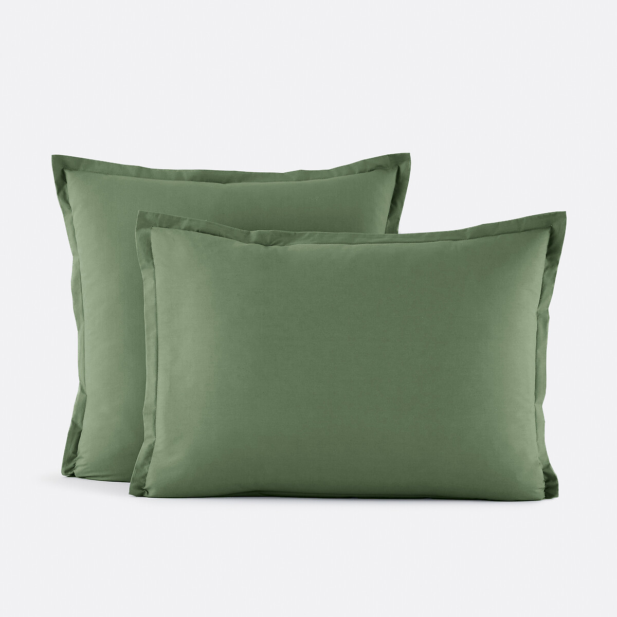 Funda de almohada de algodón percal, 200 hilos, Scenario. Talla 63 x 63 cm. Color