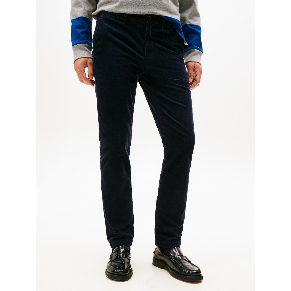 Pantalon chino Denton velours