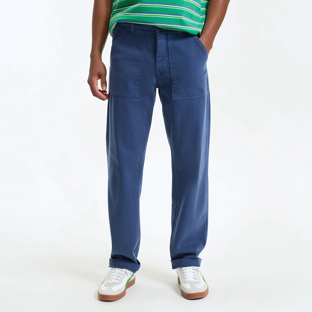 Pantalon droit esprit charpentier
