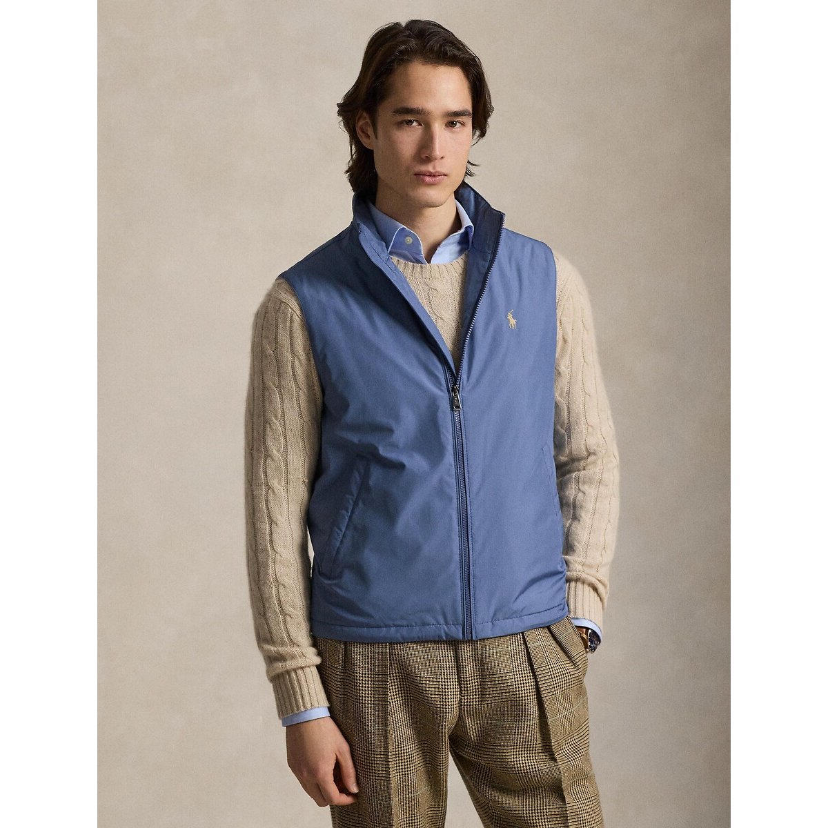 Polo Ralph Lauren Southland Insulating Cardigan Men's Capri Blue Medium