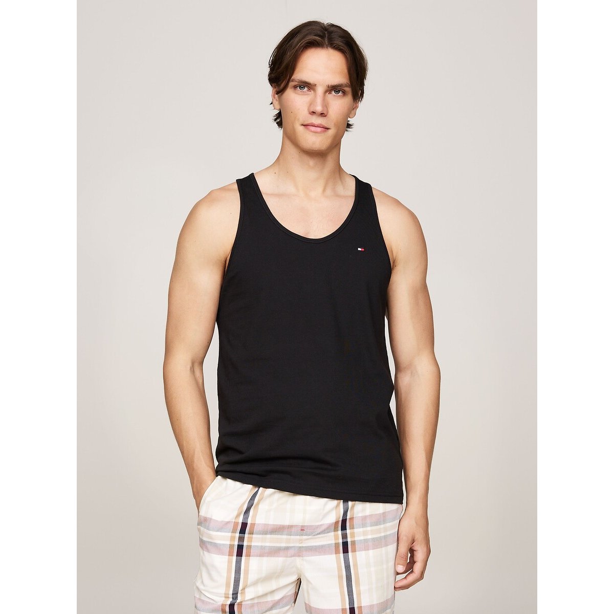 Confezione Da 3 Canotte Girocollo Signature Cotton Esse Uomo Taglie S - tommy hilfiger - Modalova