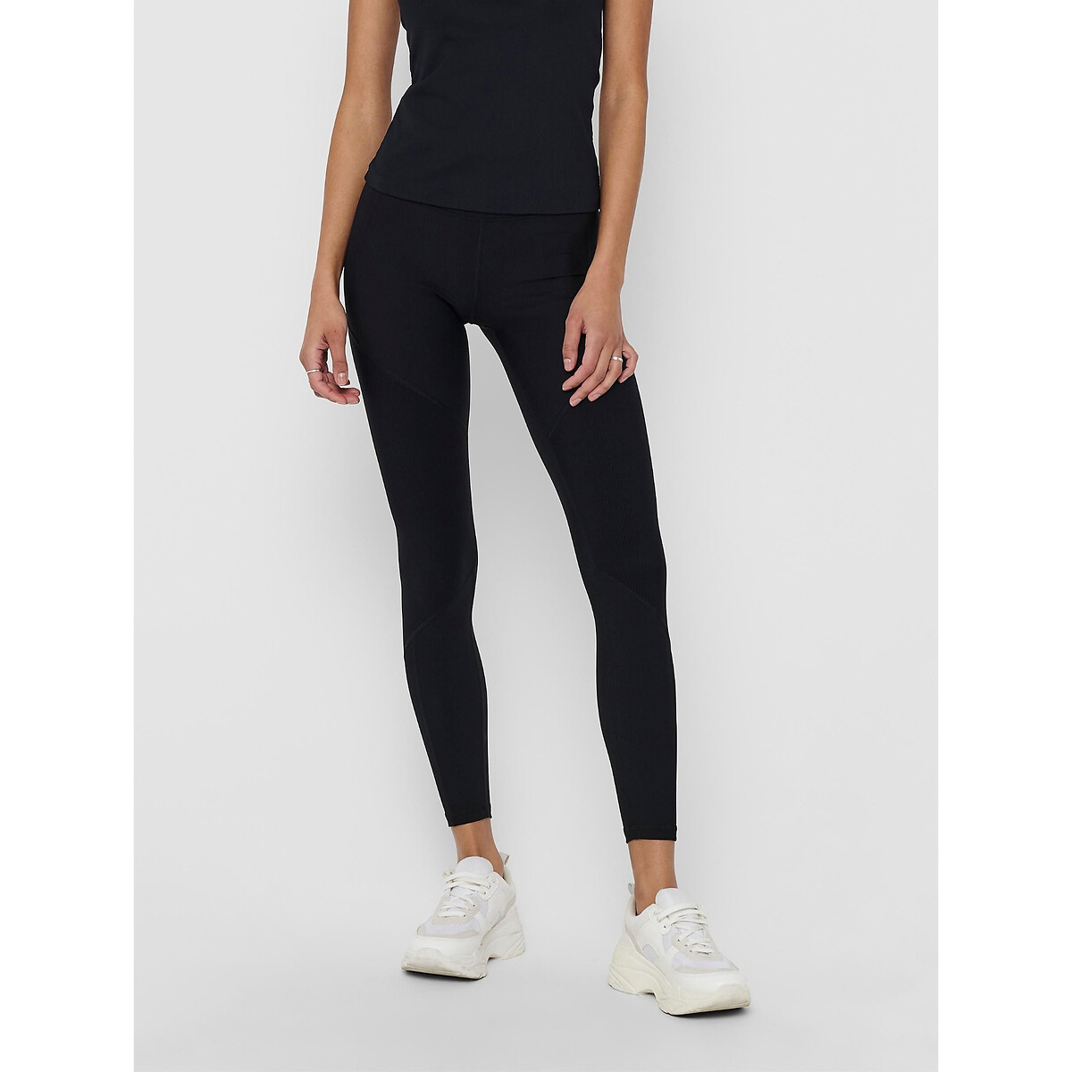 Only Play Sports Leggings With High Elasticated Waist Women's Black Medium