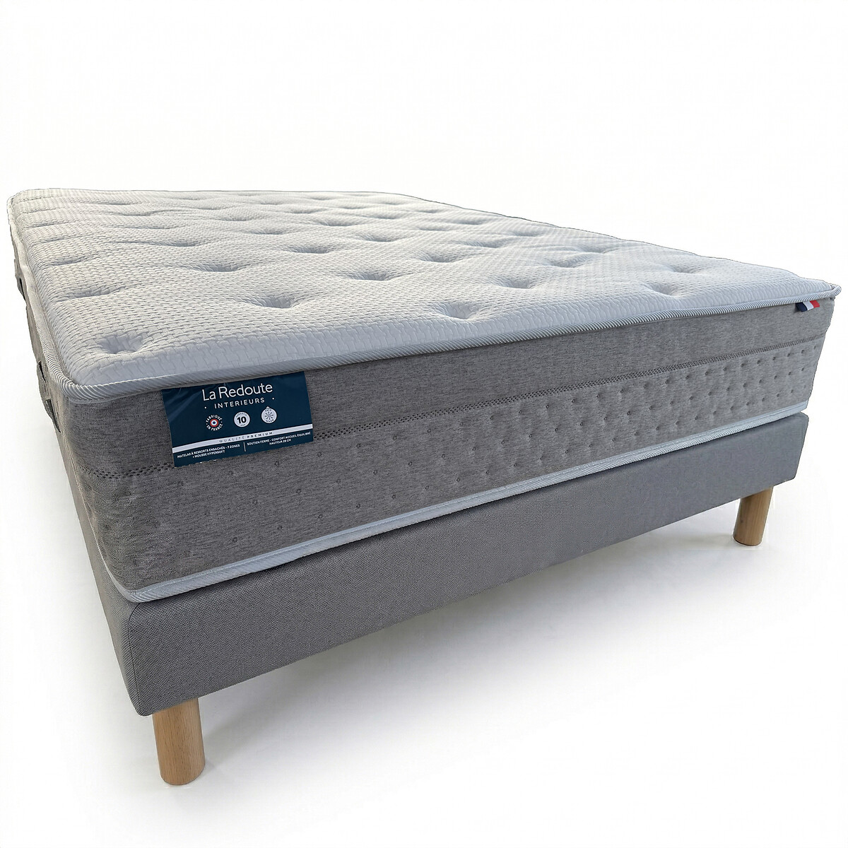LA REDOUTE INTERIEURS 1362 pocketvering matrasset, stevige ondersteuning, omhullend comfort