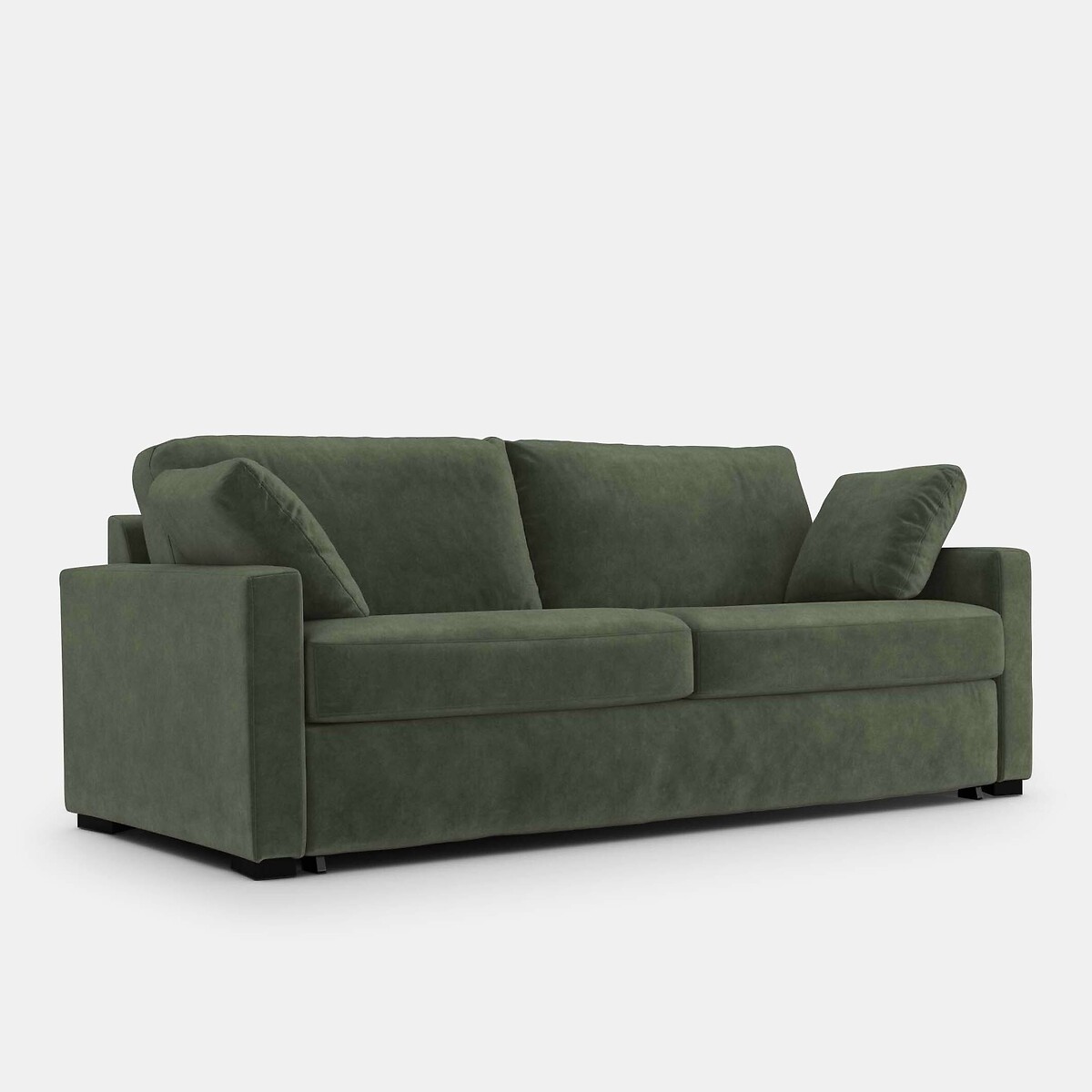 Canapé Convertible 2, 3 Ou 4 Places, Comfort Bultex®, En Velours, TIMOR — vue 3