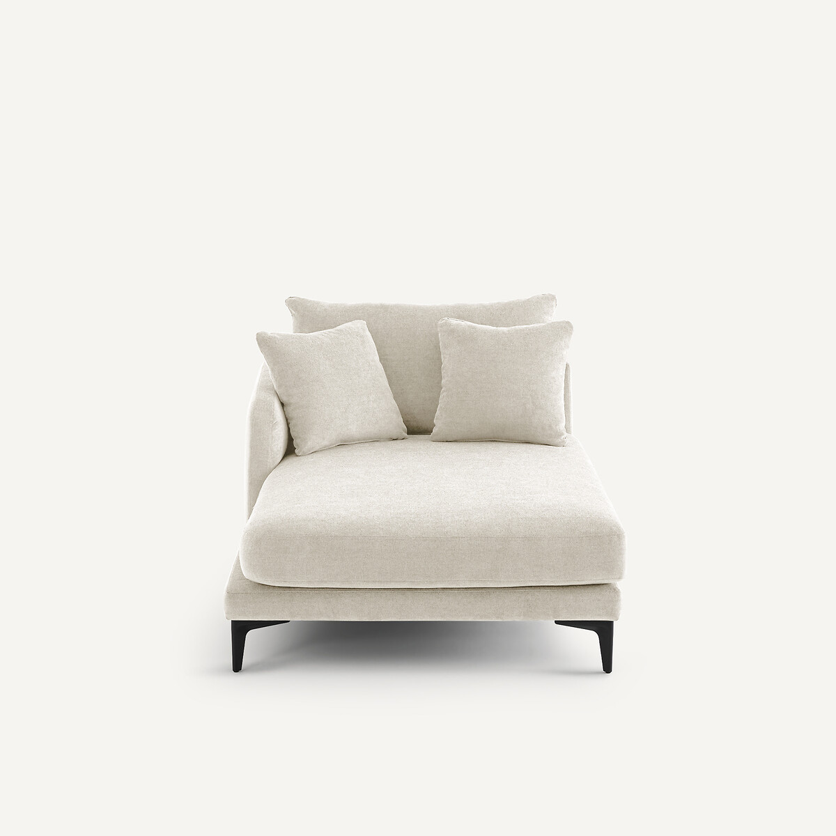 EMMANUEL GALLINA X AM.PM Longchair van polyestermix, MODERNISTE, ontwerp Emmanuel Gallina