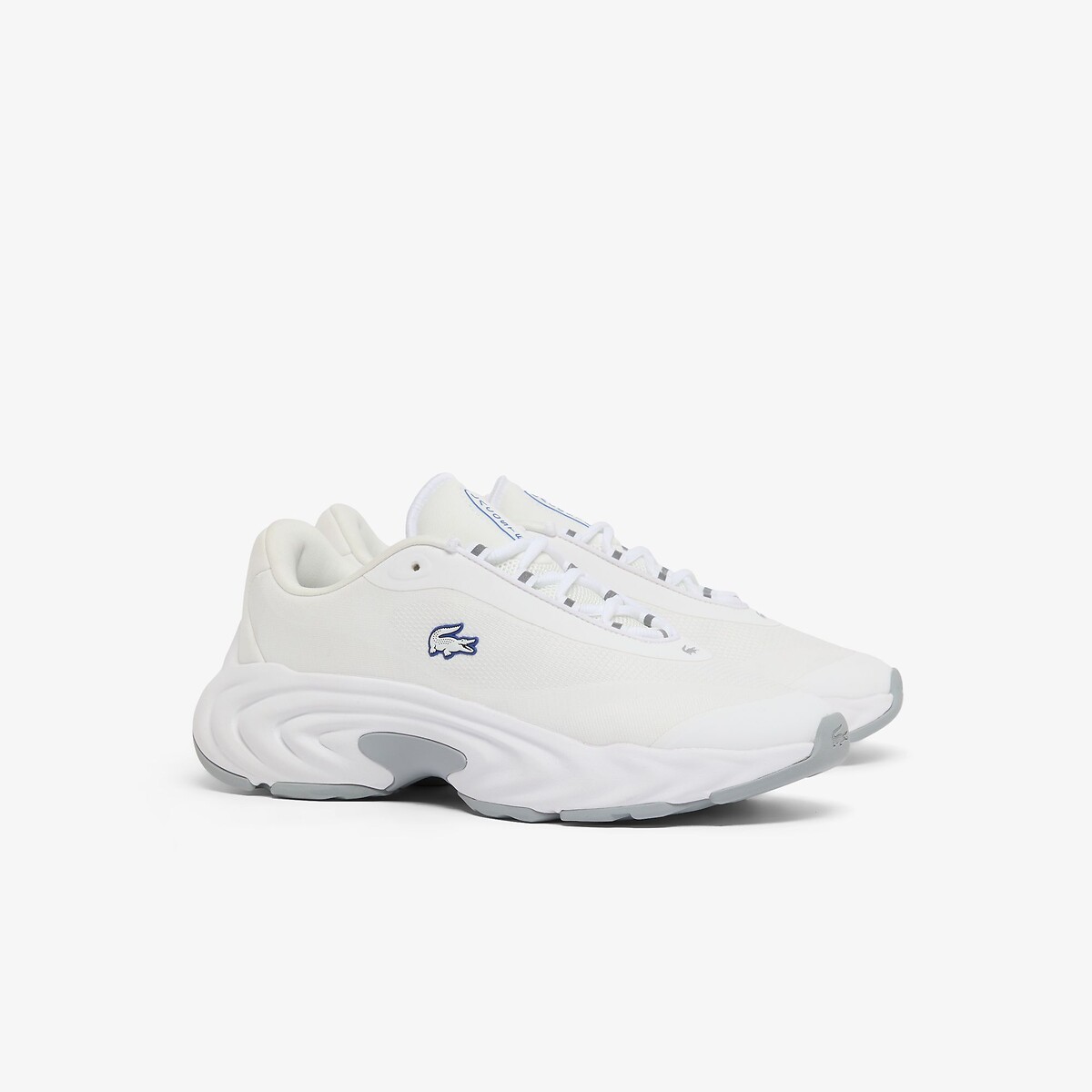 Lacoste Spinor Hybrid Low Top Trainers Men's White Size 40 (6.5)