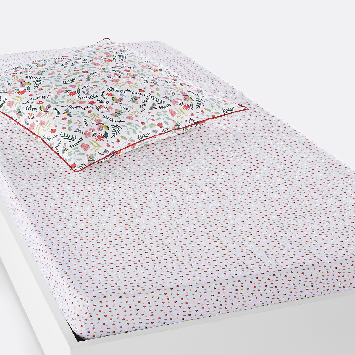 La Redoute Interieurs Sweet Jungle Exotic Cotton Duvet Cover Unisex Printed Medium