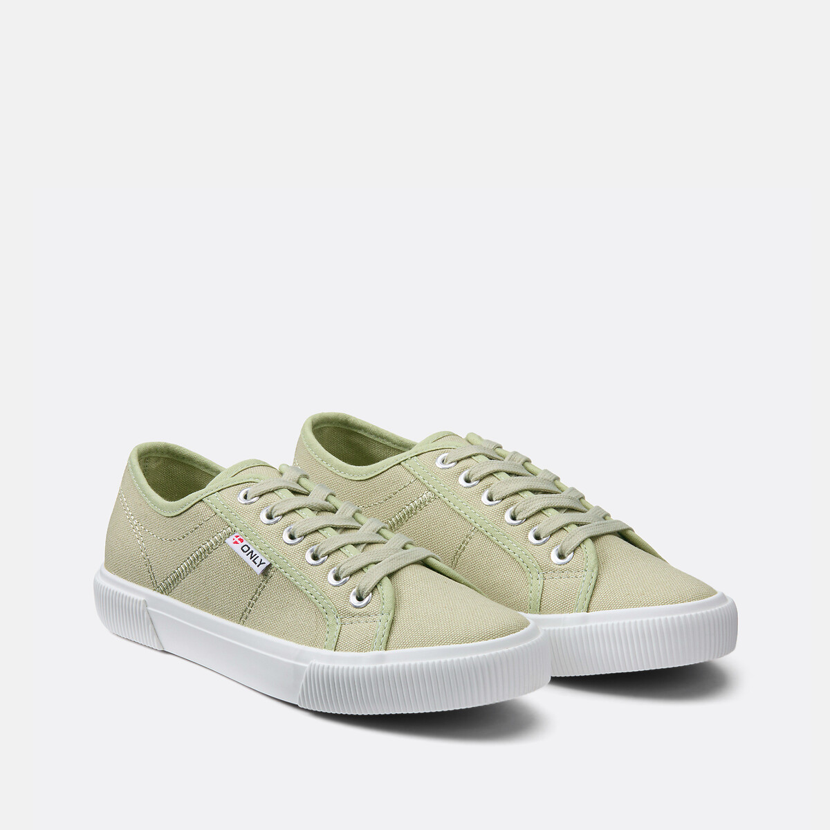 Sapatilhas de cano baixo, em tecido, Nicola, Only Shoes