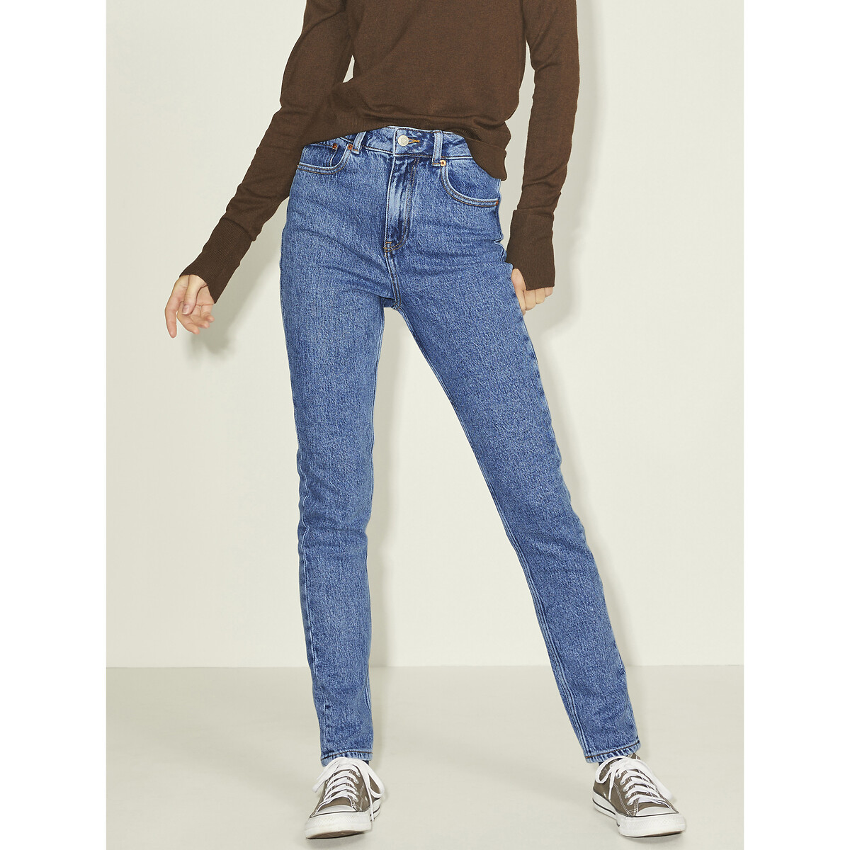 JJXX Slim jeans met hoge taille