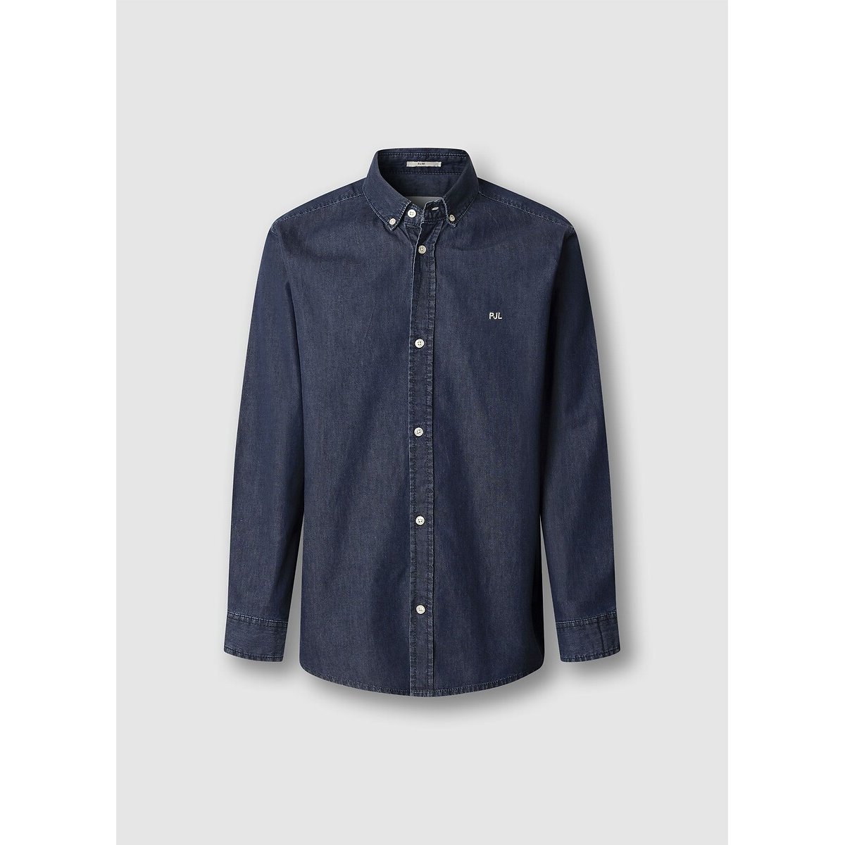 Pepe Jeans Denim Long Sleeve Shirt Men's Dark Blue Large
