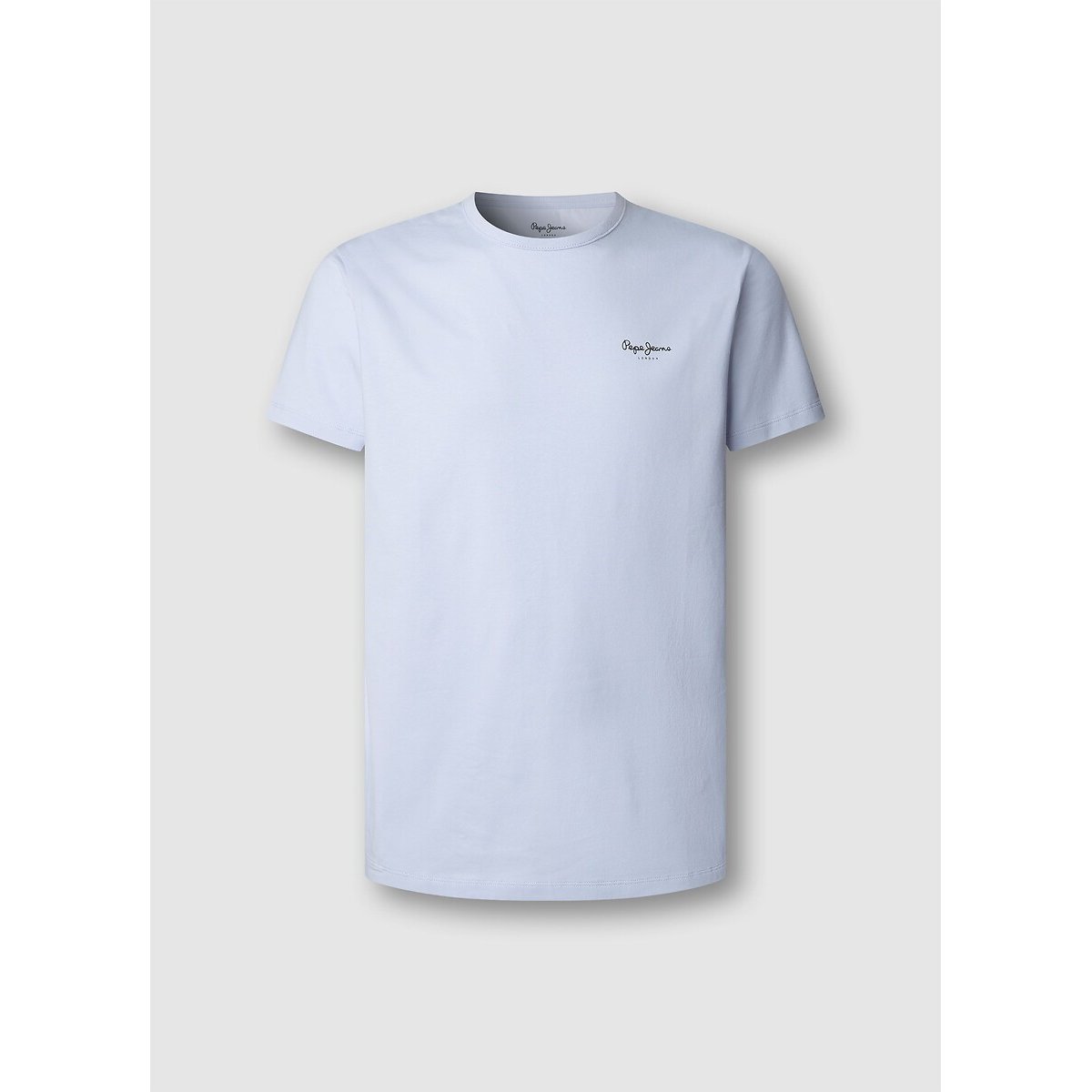 Pepe Jeans Original Basic T-Shirt With Short Sleeves Men's Sky Blue Medium