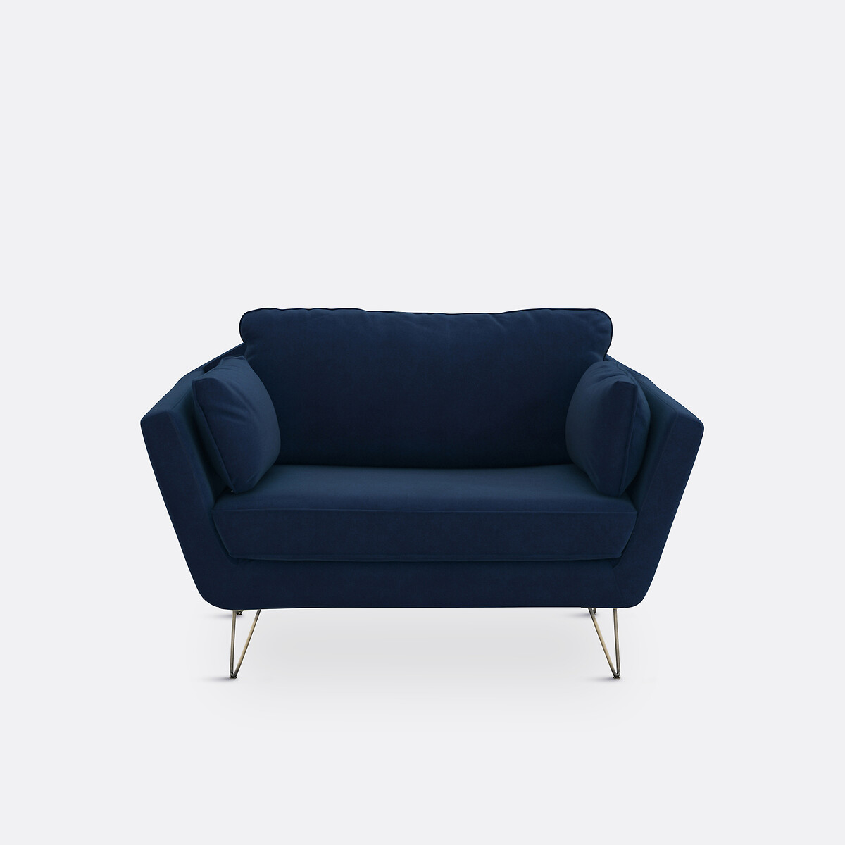 Fauteuil XL Velours Topim — vue 3