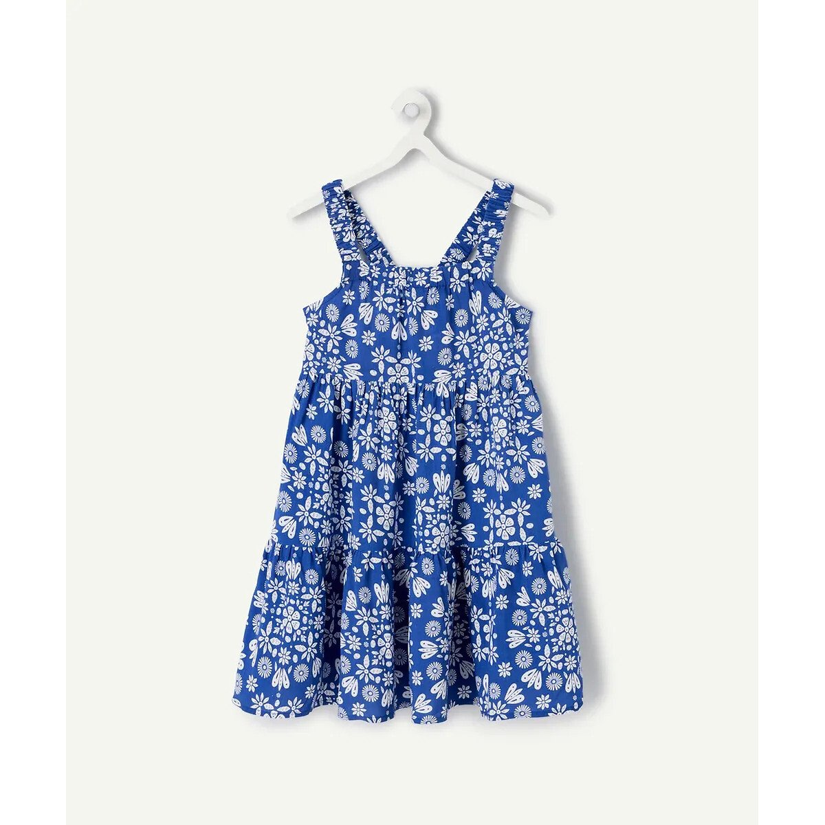 Tape A L'oeil Strappy Dress Floral Print 8Y (126Cm)