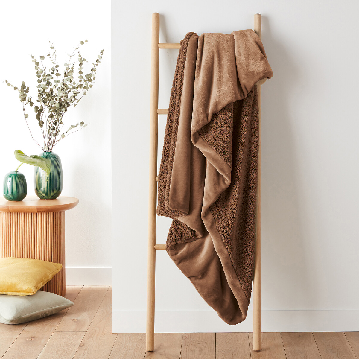 LA REDOUTE INTERIEURS Plaid in fleece en sherpa, Maxine
