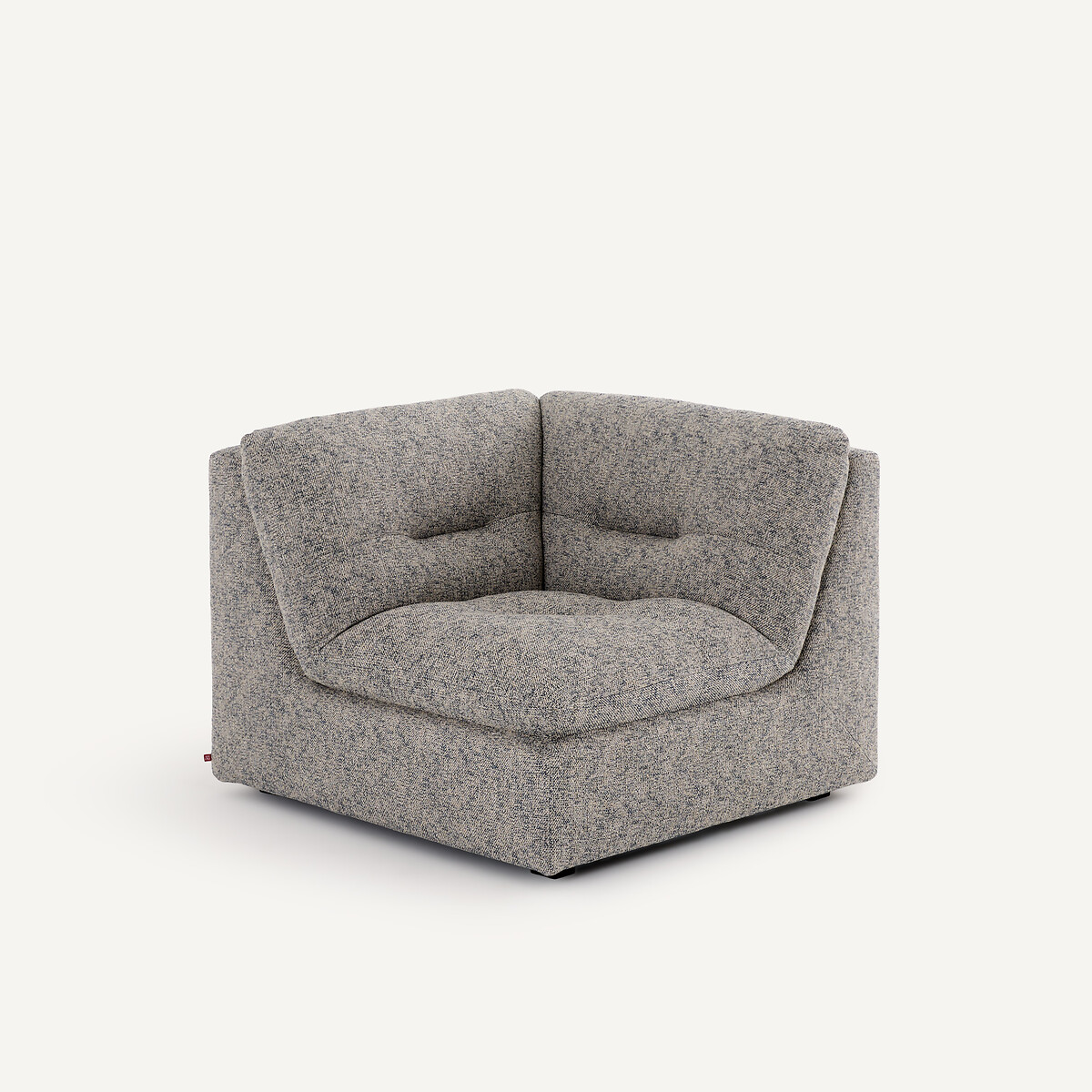 AM.PM Sillón en ángulo de 90° modulable en mezcla de algodón, GIULIANO. Color