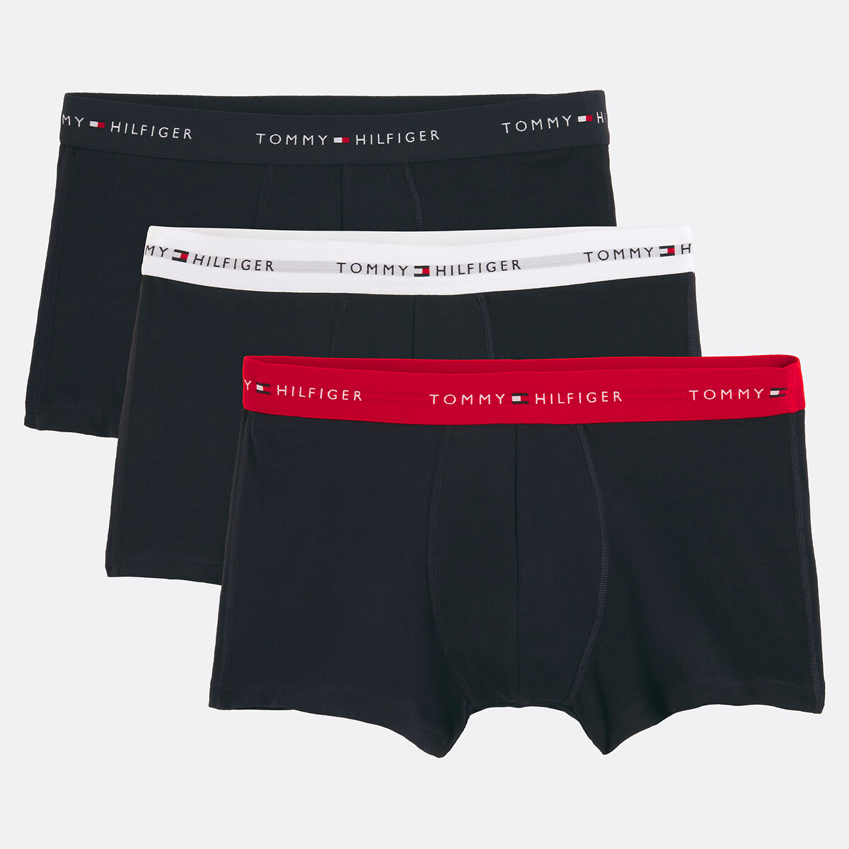 Tommy Hilfiger Pack Of 3 Everyday Essentials Hipsters Men's Navy+Navy+Navy Small