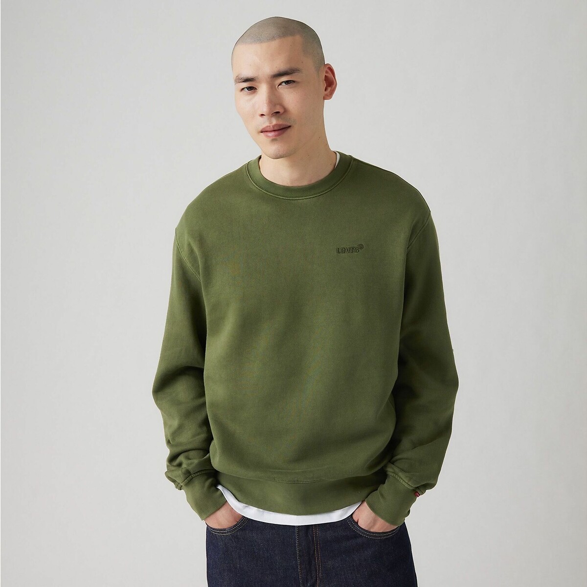 Levi's Sweater Met Ronde Hals Housemark