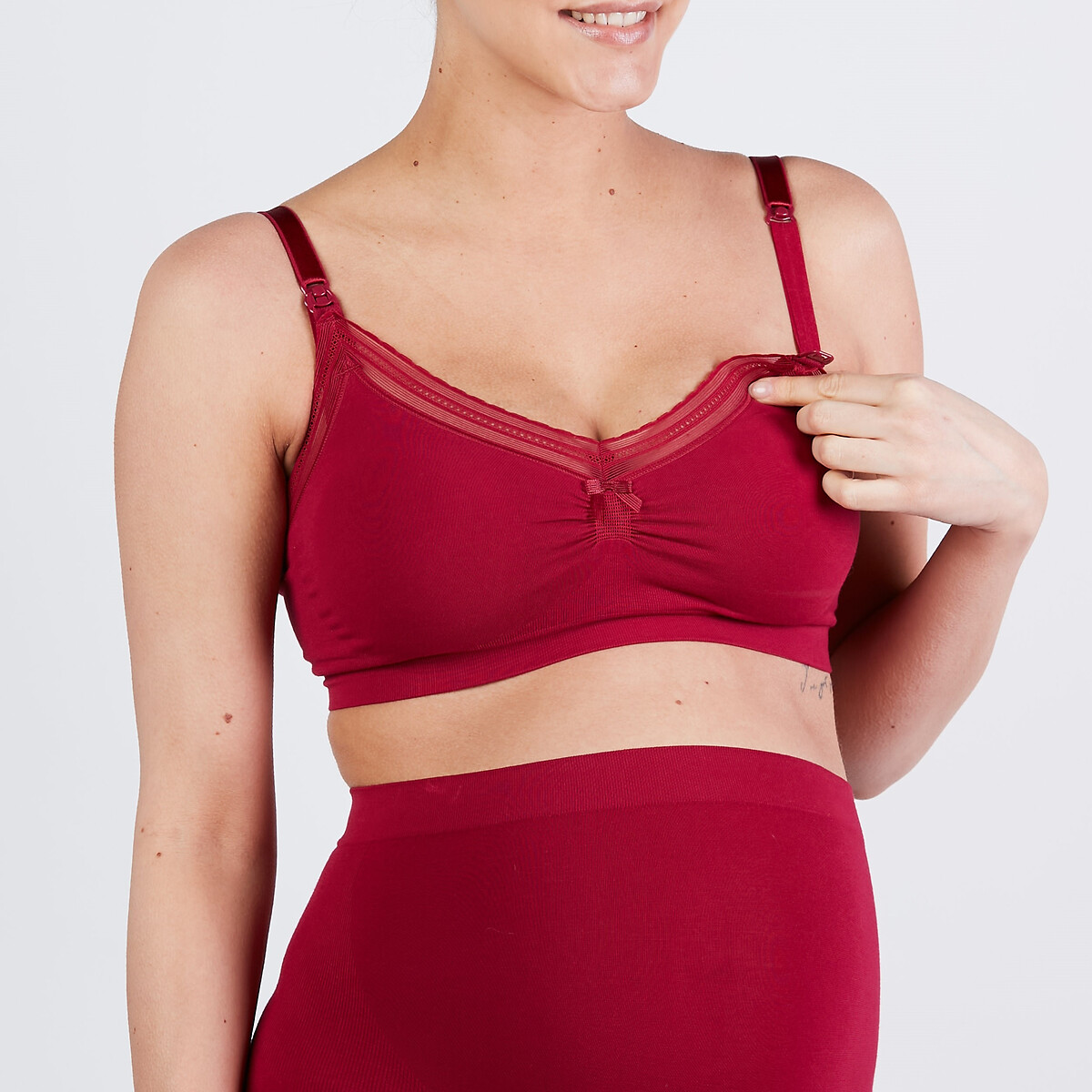 milk maternity/nursing bralette
